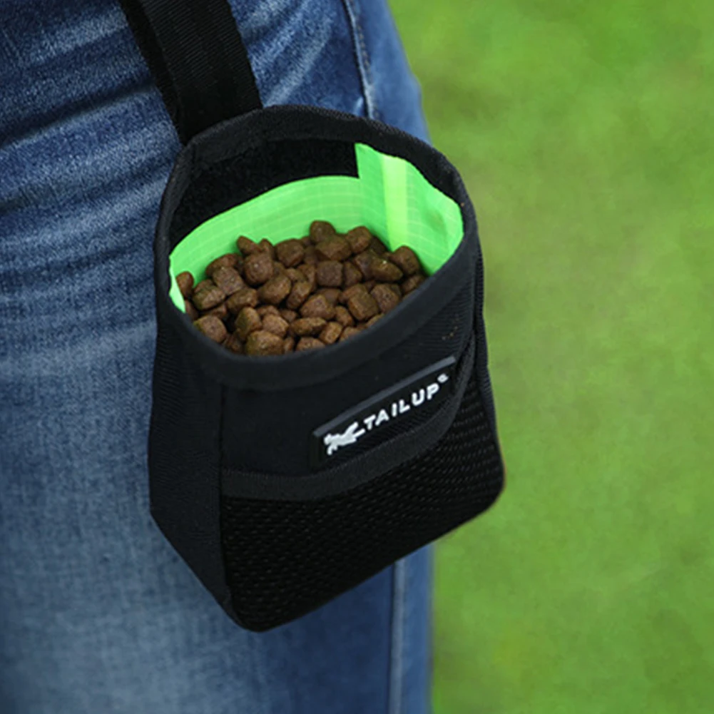 Pet Portable Dog Training Waist Bag Treat Snack Bait Dogs Obedience Agility Outdoor Feed Storage Pouch Food Reward Waist Bags