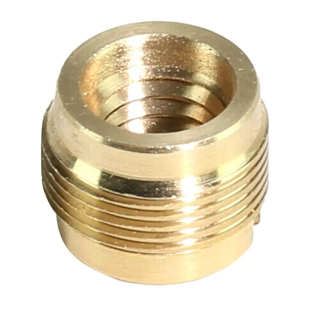 Brass Screw Thread Adapter for Microphone Mic Stand 5/8" Male to 3/8" Female