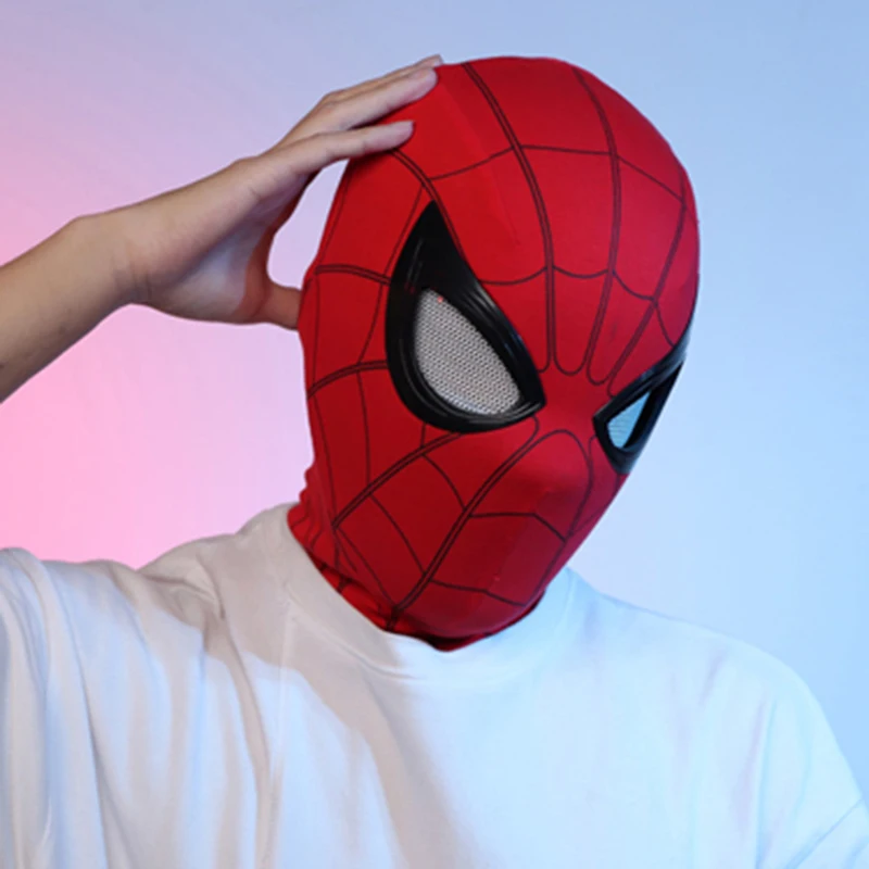 Masque de Cosplay Spiderman en PVC pour Adulte et Enfant, Casque 1:1,  Costume de Smile Man, Équipement de Sauna Noir, Version Furtive, Halloween,  Cadeau - AliExpress