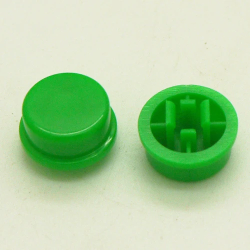 Botão de Pressão Tático com Tampa Redonda de Plástico Dip com 10 Botão Interruptor Tático Momentâneo h = 12.3mm Micro-chave Smt - Peças 12x12mm 13 Computers & Electronics