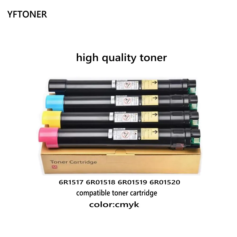

Toner Cartridge for Xerox WorkCentre 7525 7530 7535 7545 7556 7830 7835 7845 7855 6R1517 6R01518 6R01519 6R01520 Toner
