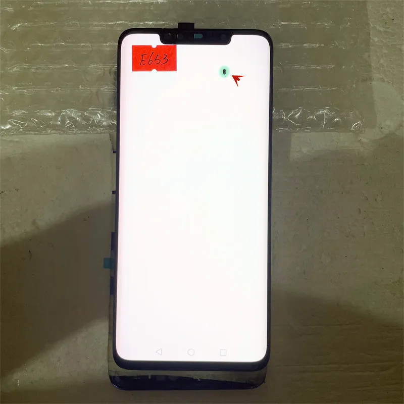 For Huawei mate20 pro lcd original super AMOLED display touch without frame No fingerprint with black dot screen assembly lcd cell phone Phone LCDs