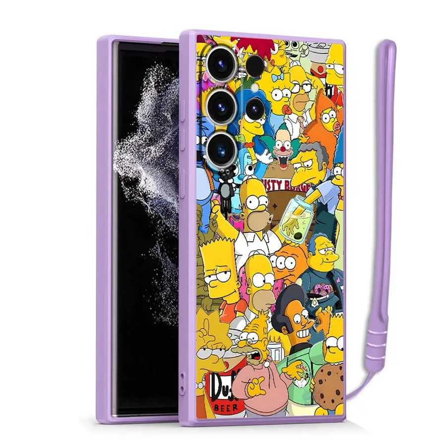 Simpsons Cartoon Phone Cover Case