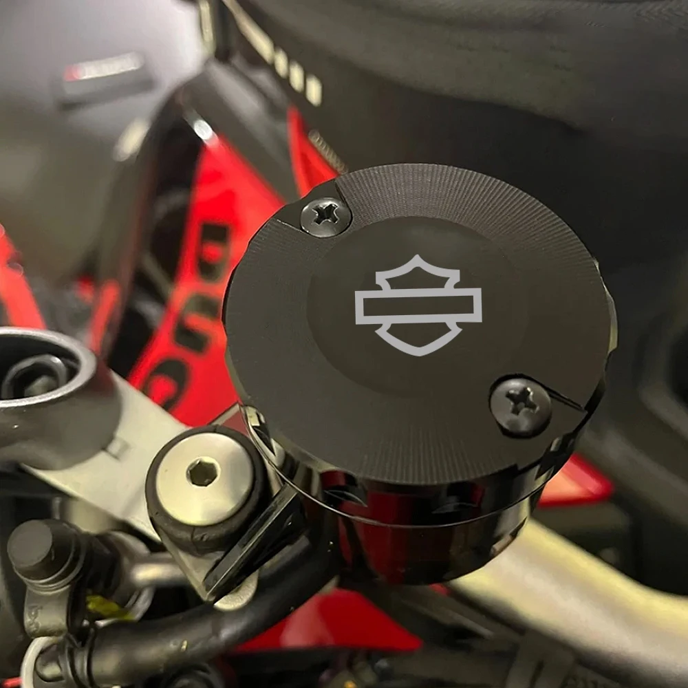 Harley Pan America Special Motorcycle Brake Fluid Reservoir and Valve Caps Accessories