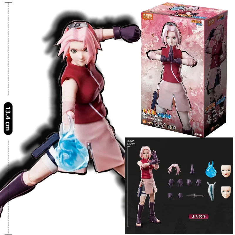 BLOKEES Original NARUTO Champion Class Series Assembled Action Figures Toy