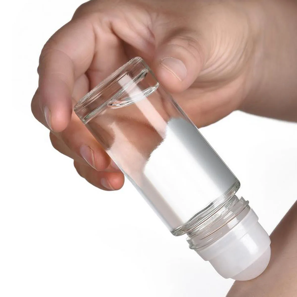 1X Amber Clear Glass Roller Bottle 30ml/1oz 50ml Extra Large Roll