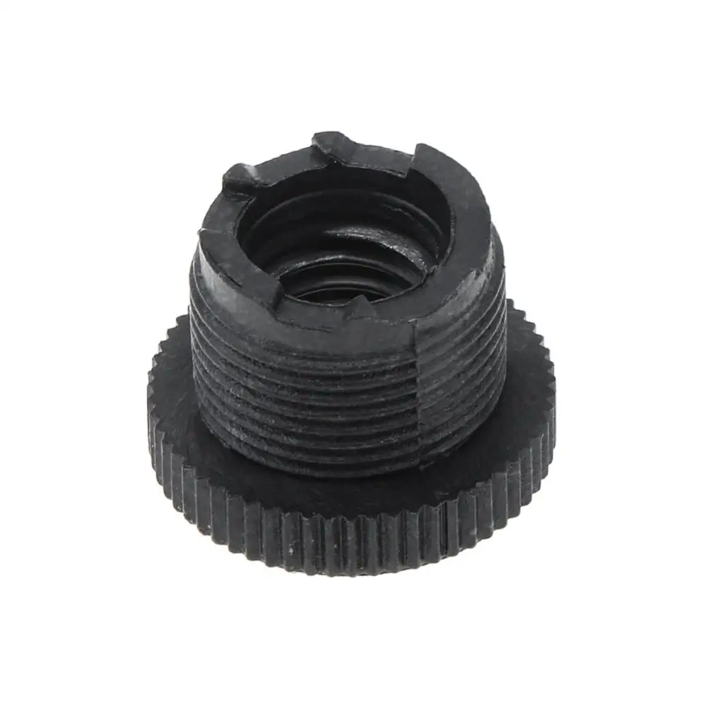 5Pcs 3/8 Female to 5/8 Male Screw Adapter Converter for Mic Stand Holder Adapter Gold Black Accessories