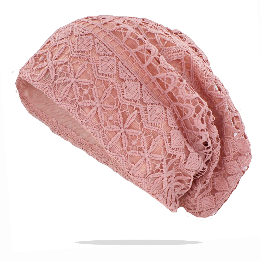 Autumn Spring Skullies Beanies Women Men Baggy Hollowed Design Soft Warm Hats Ladies Thin Girl Fashion Feminino HT214