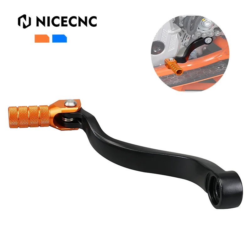

NICECNC Motocross Aluminum Folding Tip Forged Gear Shifter Lever Foot Pedal For KTM 250 EXC-F XCF-W 2009-2011350 SXF XC-F 11-19
