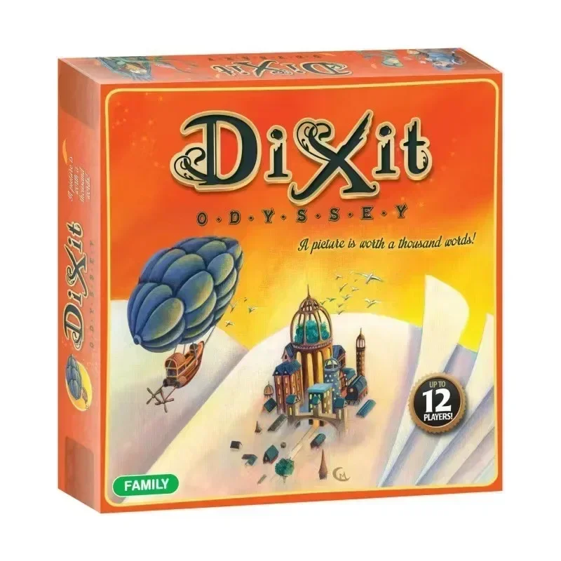 Dixit odyssey 영문판 전략 보드 게임 플레이매트, 가족 모임 파티 친구 놀이 카드 컬렉션 장난감 Best5 Dixit odyssey 영문판 전략 보드 게임 플레이매트, 가족 모임 파티 친구 놀이 카드 컬렉션 장난감 Best5