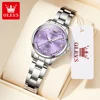 OLEVS 3668 Women Watch Fashion Elegant Roman Scale Waterproof Automatic Date Quartz Watch Luxury Brand Women Watch Reloj Mujer 1