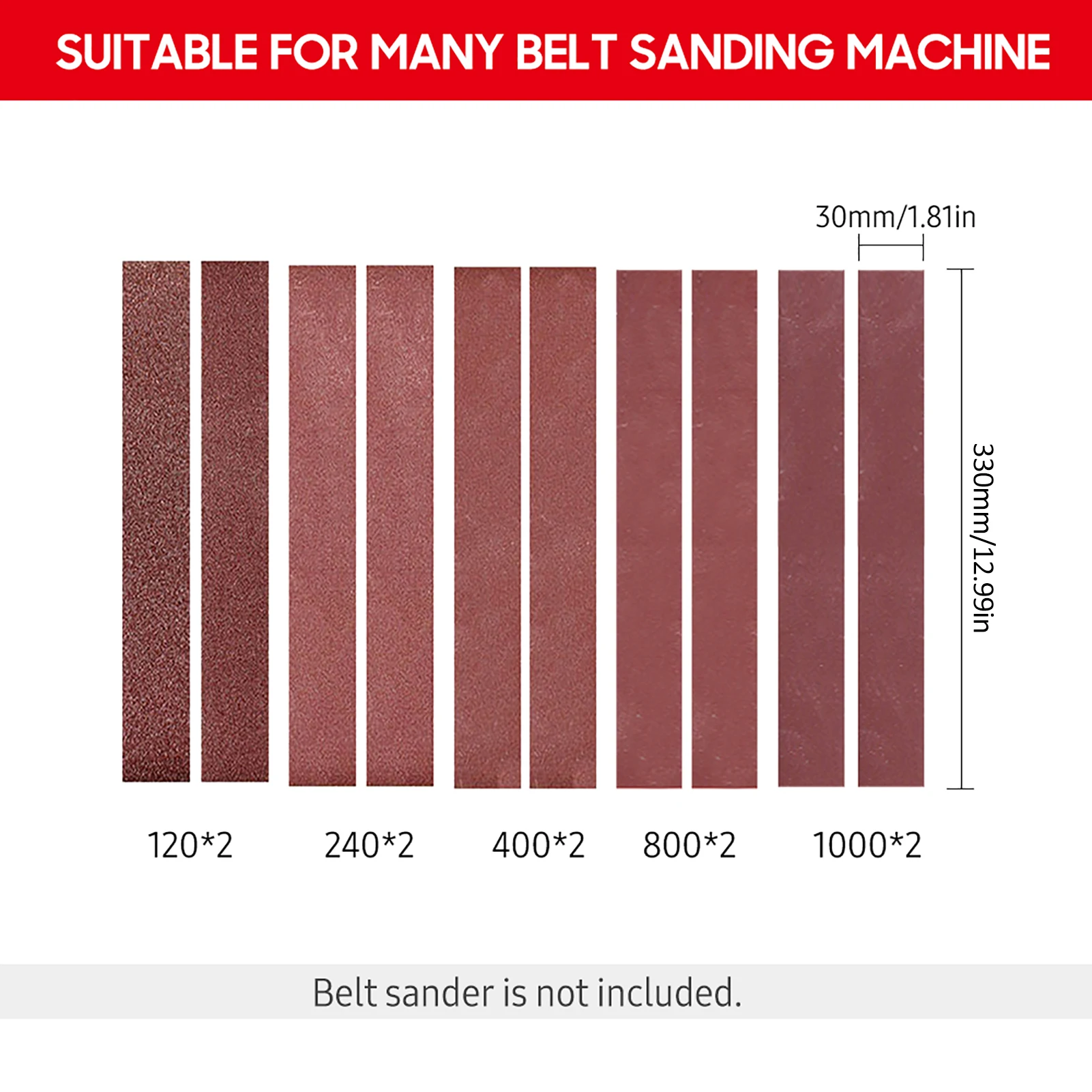 Mini Belt Sander Electric Sanding Polishing Grinding Machine 7 Variable Speed with 10 Sanding Belts for Polishing Wood Acrylic electric grinder electric sander belt sander cordless sander