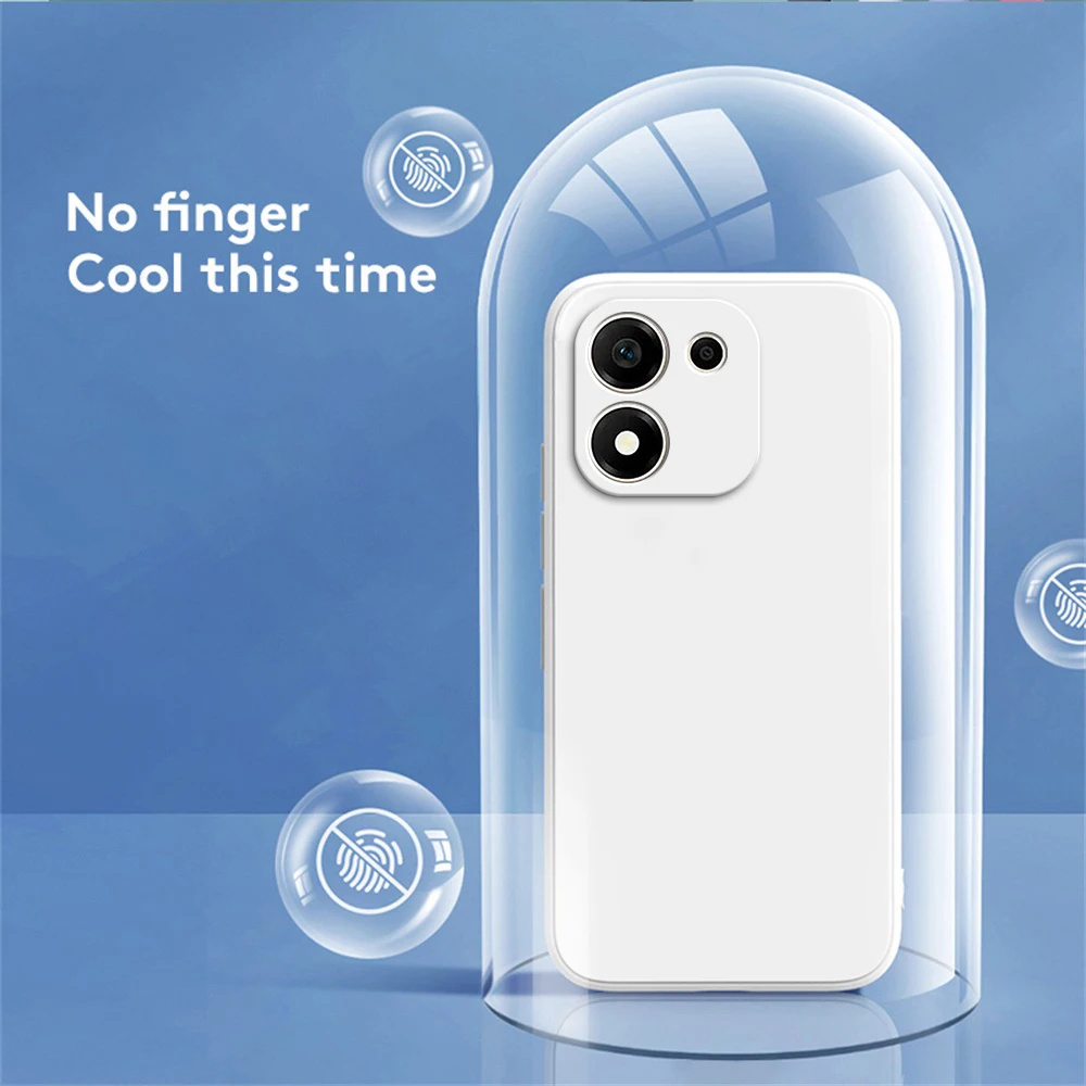 Enhanced Silicone Shockproof Phone Case - Soft, Durable, and Stylish Back Cover