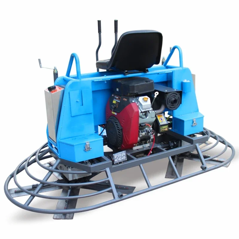 Ride on Power Trowel High Efficiency Concrete Helicopter Power Trowel Machine Ride-On