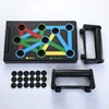 Push-up Board Set Portable Multifunctional Push-up Bar Foldable Fitness Equipment For Chest Abdomen Arms/Back Training 5