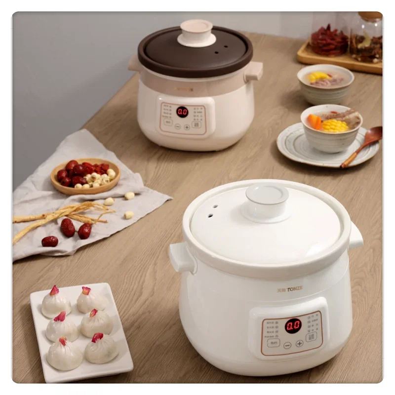 Automatic Electric cooker stew pot Cuisine intelligente slow cooker Ceramic Sous vide Home appliance Casserole Crock pot