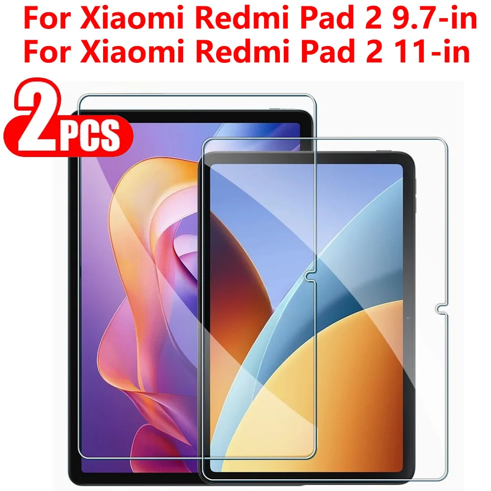 Premium Tempered Glass Screen Protector Duo - 9H Scratch Proof Protective Film