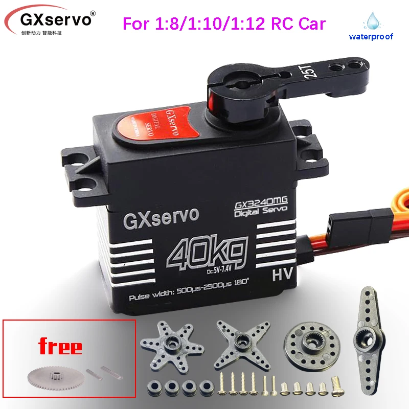 GXservo Servo High Speed Large Torque 35KG 40KG Metal Gear Digital