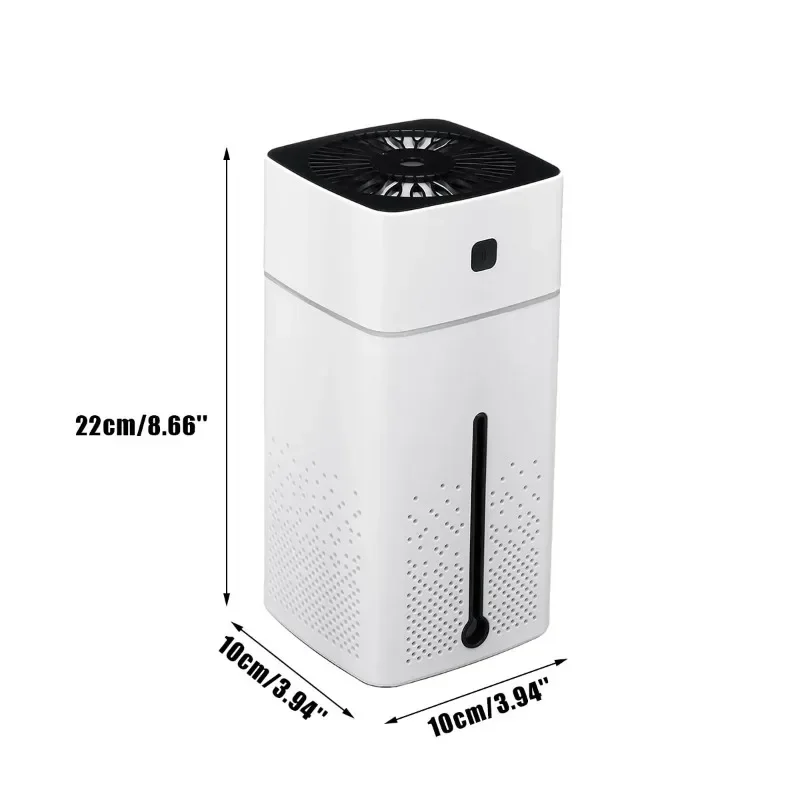Household Air Purifier Essential Aromas Oil Diffuser 7 Color LED Night Light Purifier Office Car Room Ultrasonic USB Changing