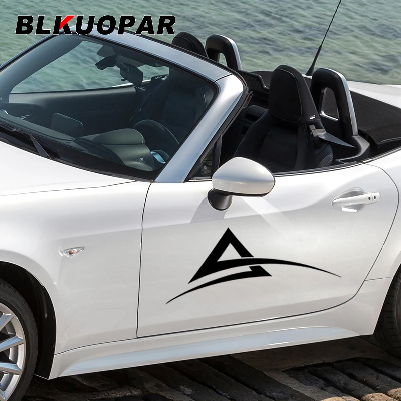 

BLKUOPAR for Tribal Flame Car Stickers Scratch-Proof Creative Decals Sunscreen Fashionable Decals Trunk Decor Vinyl Car Wrap
