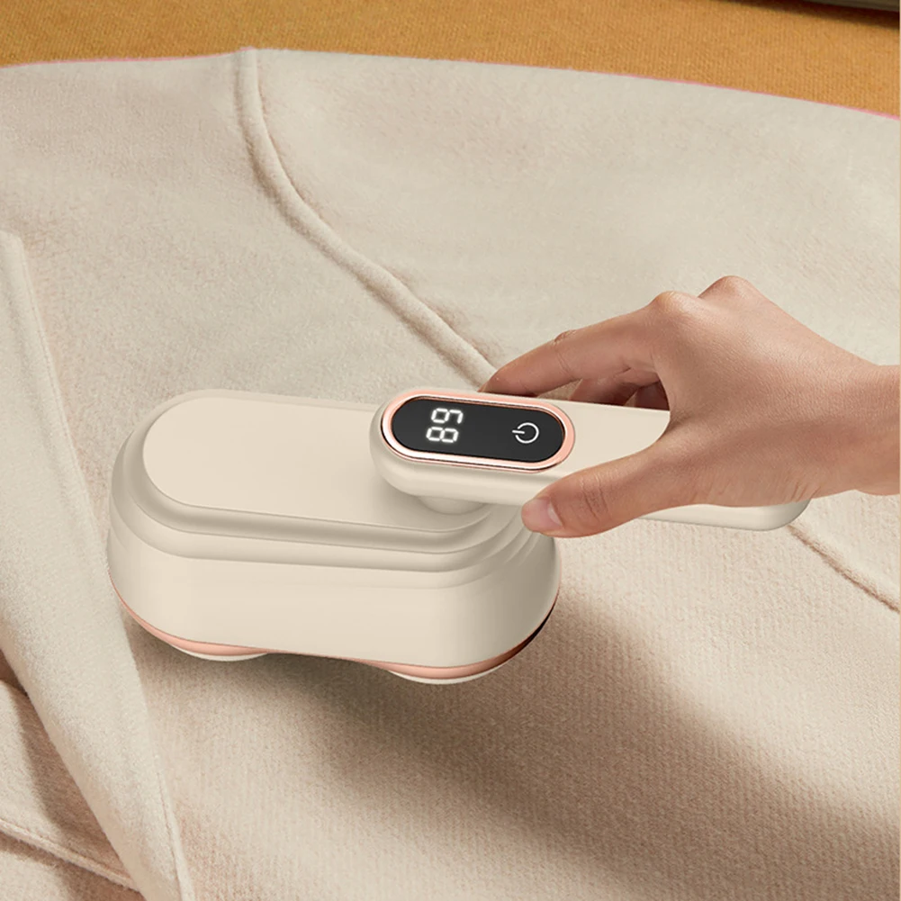Portable Fabric Fluff Shaver Double Blade Shaver Portable Lint Electric Lint Double Blade Design