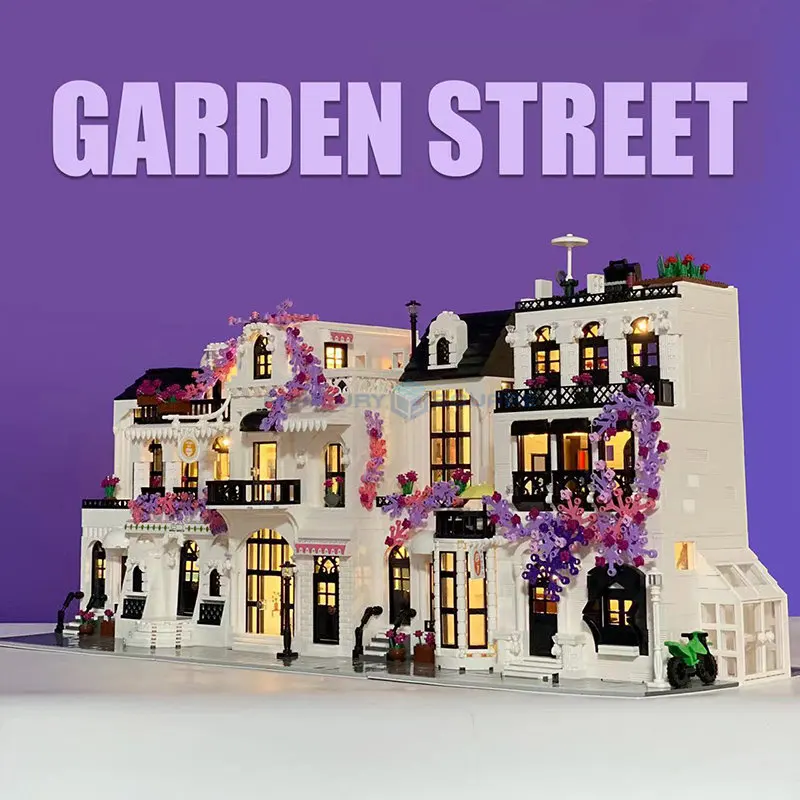 Garden Street Series MOC 86012 86013 86014 Europe Bungalow