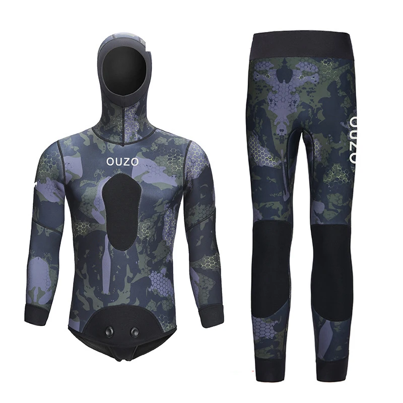 Spearfishing suit - FISH - SPETTON - two-piece / 3 mm / women's