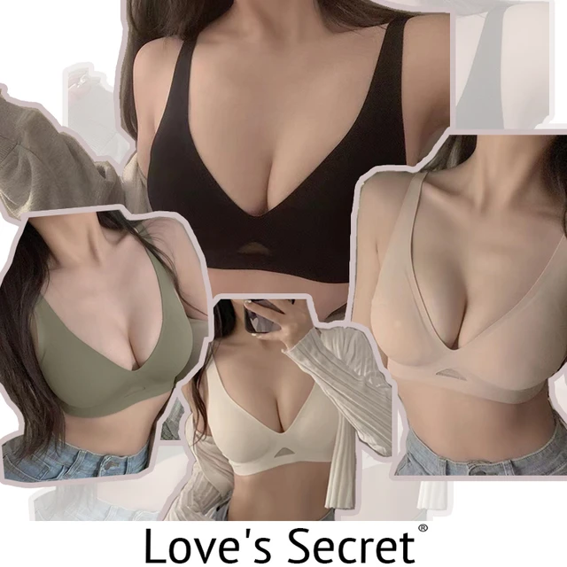 French Cotton Bralette Push Up Bras for Women Seamless Underwear Deep V Bra  Comfort Female Brassiere Wireless Sexy Lingerie - AliExpress