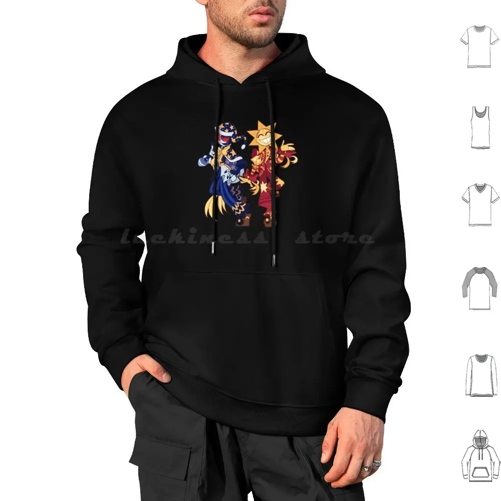 Fnaf Divertente Felpa Con Cappuccio In Cotone A Maniche Lunghe Fnaf Fnaf Security Breaker Security Brake Moondrop Sundrop Sundrop E Moondrop Five
