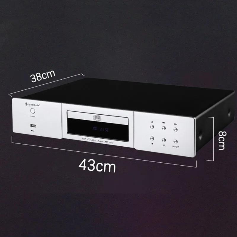Flagship CD Player HIFI Digital Turntable DTS Decoding Bluetooth 5.0 Audio Player Digital Optical Coaxial Balanced Interface
