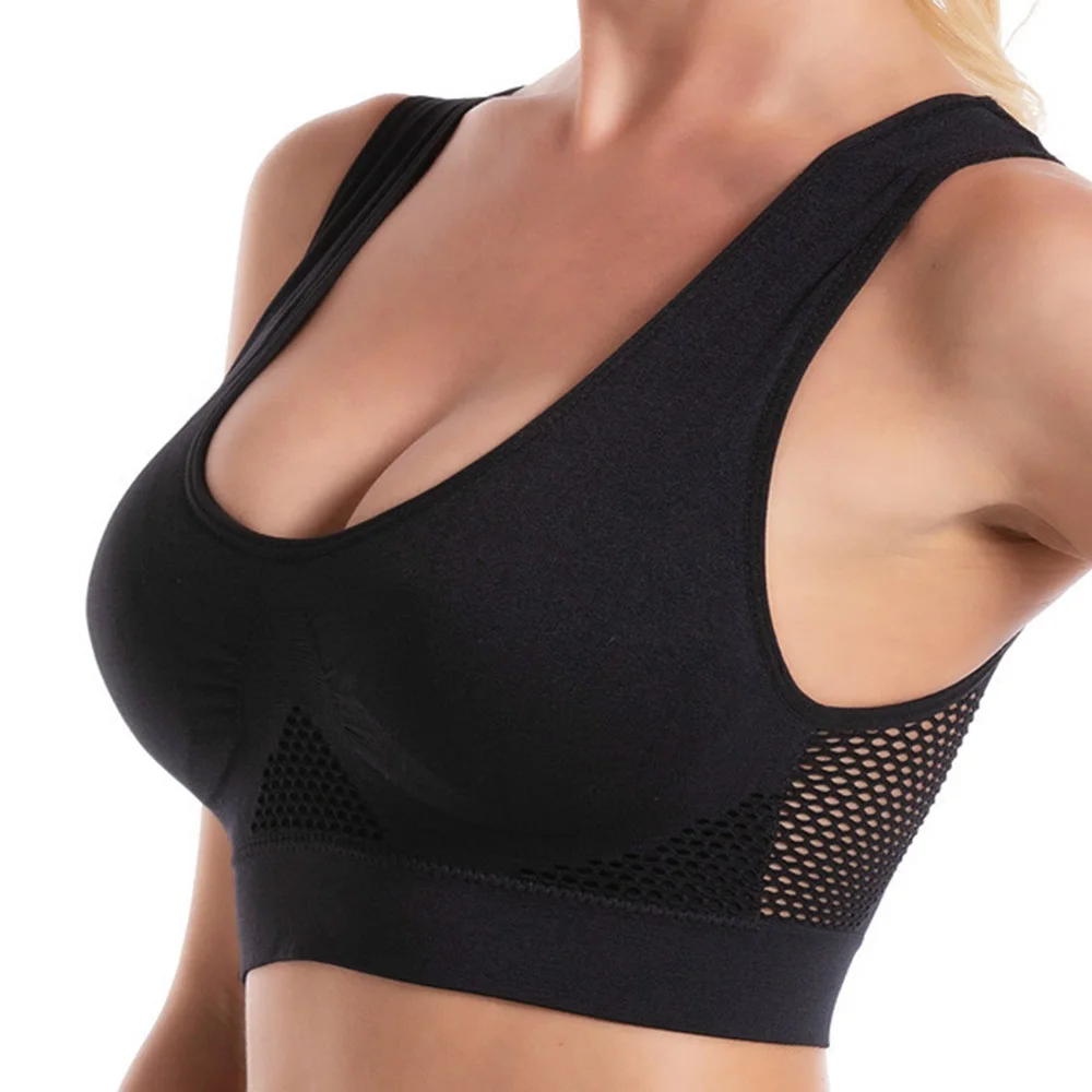 Bras For Women Seamless Bra With Pads Big Size 4XL 5XL 6XL Bralette Push Up Brassiere Bra Wireless Sport Bra Gym Top Underwear 5
