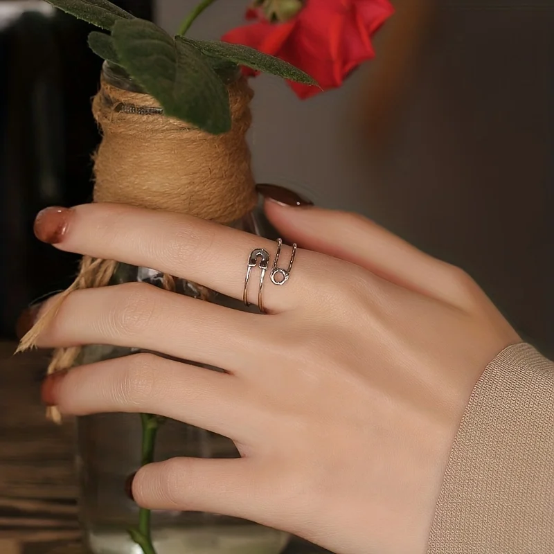 Adjustable Twist Ring Hypoallergenic Multi-Layer Spiral Unisex Charm Jewelry for Daily & Gift Occasions Valentine'S Day Suitable