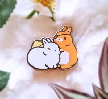 Simpatico coniglietto MXTX smalto Pin