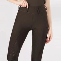 MXLLINA Women Equestrian Pants Silicone Riding Leggings Horseback Tights Breecheds Female Riding Horse Clothes 2