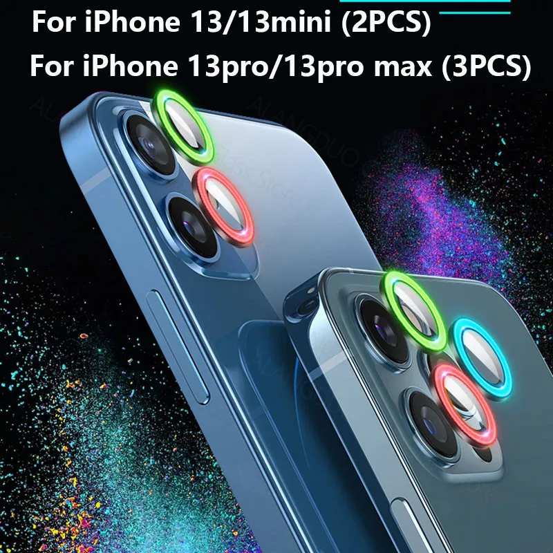 Full Cover Camera Lens Protector on For iPhone 12 13 Pro Max 13Mini Camera Protector For iPhone 11 13 Pro Max Protective_voghion.com