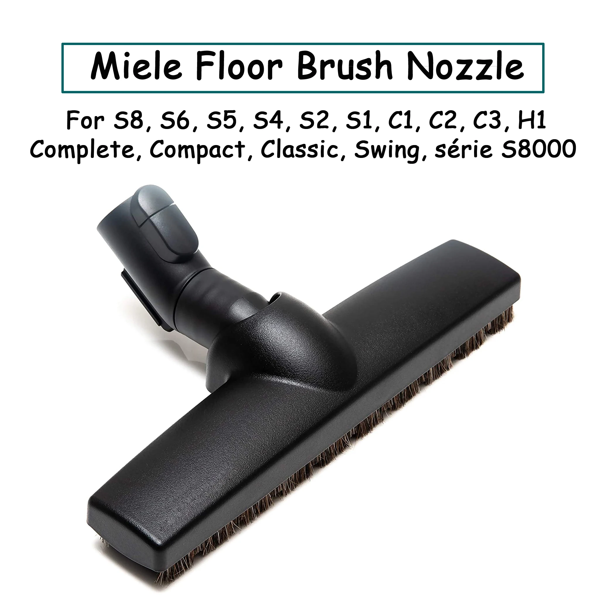 Cepillo Parquet Prémium Compatible Aspiradoras Miele, Suelo