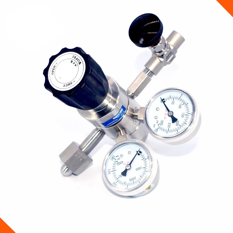 

AFK Professional Stainless Steel R31 Helium Gas Regulator Two Stage