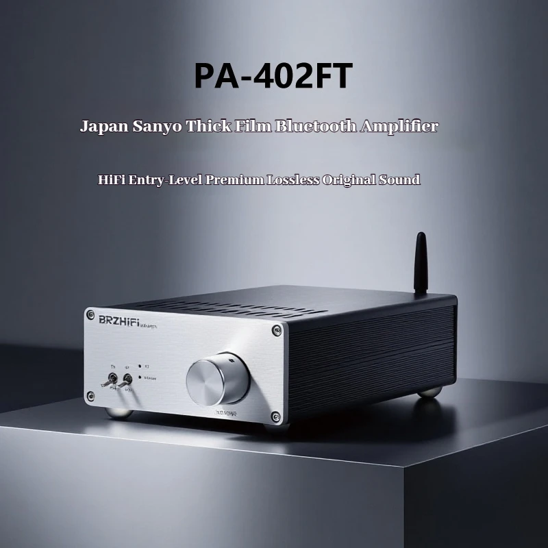 CHUBAN PA-402FT Sanyo 후막 블루투스 앰프, HiFi 오디오파일 등급, 고출력 30W*2, 홈 오디오 시스템, 무손실 오디오