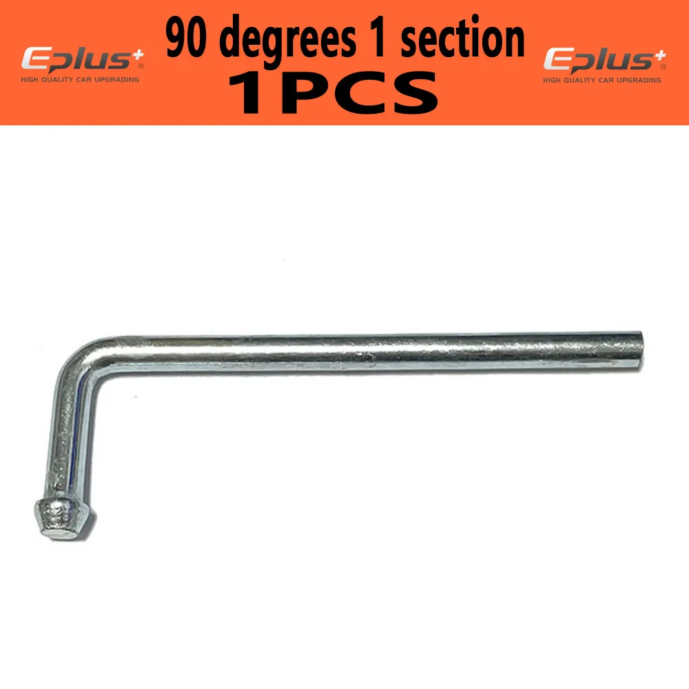 Evrensel Araba parçaları egzoz borusu bağlantı elemanı çelik kanca susturucu asılı kanca 90 derece ve 0 derece
