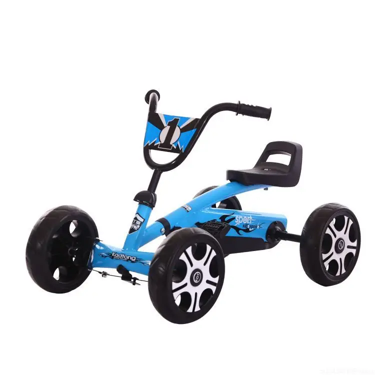 

Foot Pedal Go Kart for 1-7 Years Boys Girls for Kids Children Four Wheel Bicycle Push Bike Gifts Outdoor Ride on Toys Cars