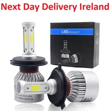 

Car Led Headlight Lamp Bulb High Low Beam 6000K Light Replacement Bulbs Head