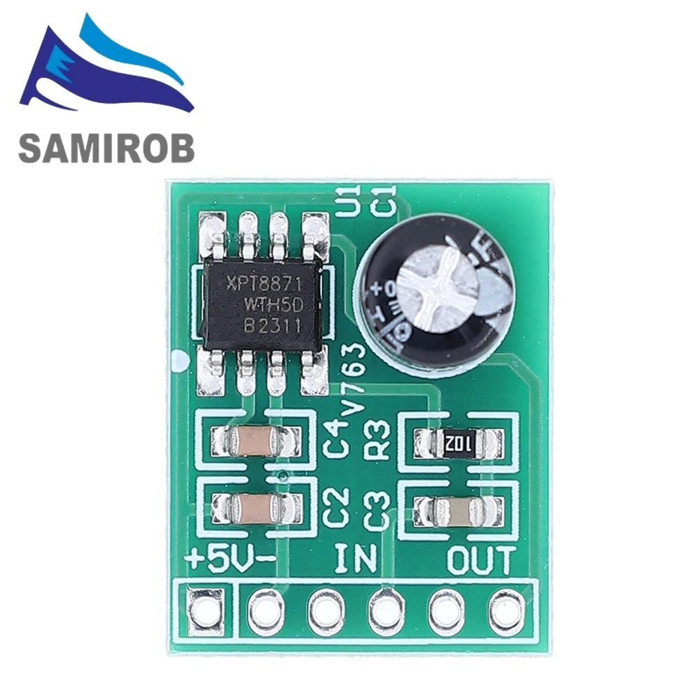 Mini XH-M125 XPT8871 Mono Stereo Lithium Batterie Power Verstärker Modul Bord Audio Ausgang Eingang 6W Singen Maschine Modul 3V 5V 5W