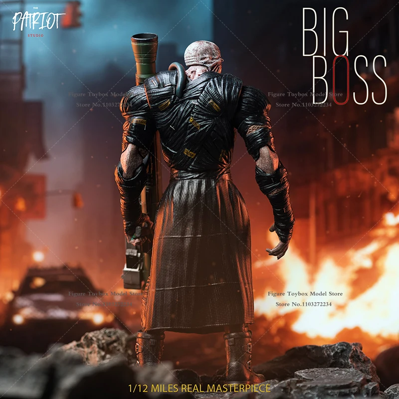 【新品未開封】Patriot studio 1/12 ビッグ ボス Patriot Studio 1/12 The Big Boss Action Fig