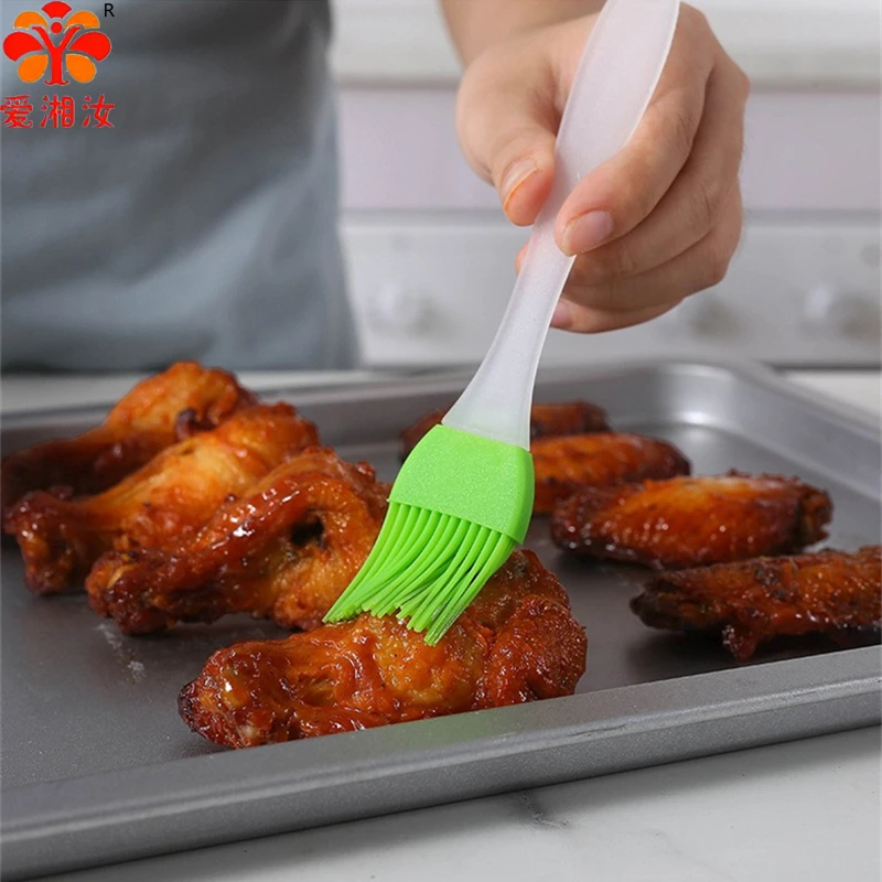 Aixiangru Food Grade Silicone Brush Egg Liquid Barbecue Brush Baking Edible Oil Oven For Kitchen Accessories Small