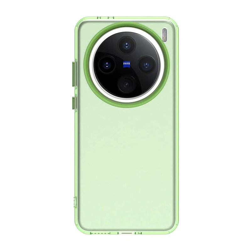 Ultra Thin Shockproof Silicone Phone Case - Matte Candy Color Soft Cover