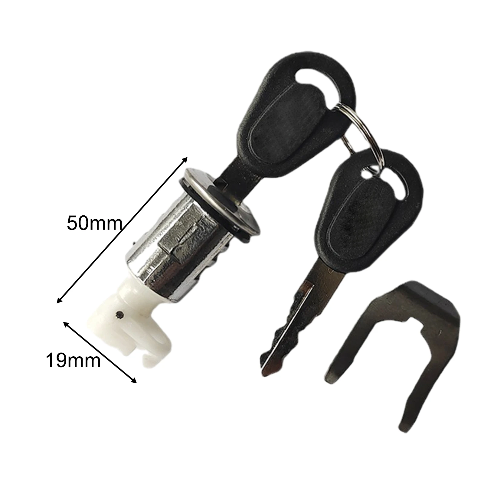 Motorcycle Seat Lock Keys Direct Replaces Fittings Sitting Lock Universal Motorbike Switch Seat Cowl Stainless Steel