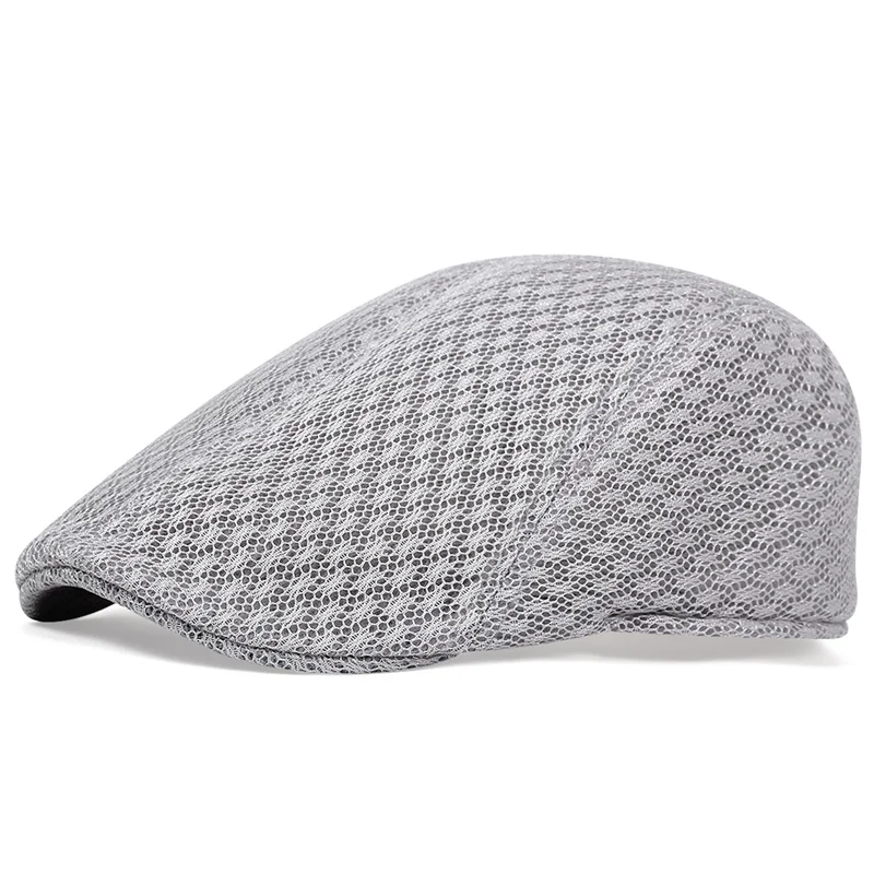 Spring Summer Men Mesh beret Hats Breathable Berets Caps for Women Touring Cap Unisex Outdoor Sport Sun hat beret hat breathable hat woolen beret