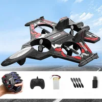Nuevo Rc avión Dron juguetes para niños aviones de Control remoto espuma Quadcopter acrobacias helicóptero estrella vuelo luchador 5-14 años niño - Imagen 4