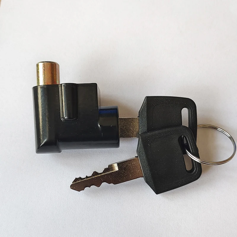 Electric Bicycle E-bike Electric Vehicle Battery Box Lock Front Lock Big Head Vehicle Anti-theft Battery electric lock