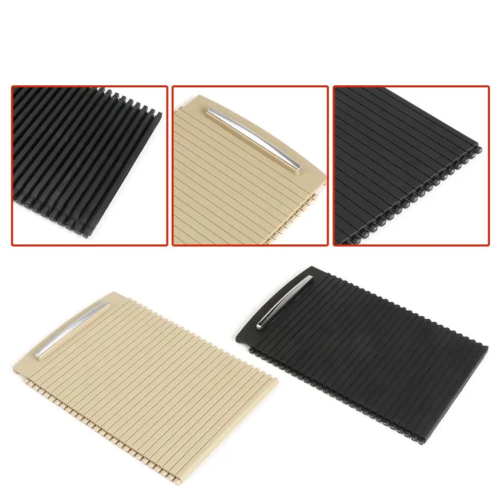 51166963913 후면 콘솔 보관 트레이 커버 트림 커버 슬라이드 롤러 블라인드 커버, 워터 컵 거치대 커튼, BMW E92 E93 M3 용